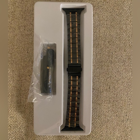 New! Bestig Watch Band Compatible for Apple, Stainless Steel Metal - Picture 7 of 9